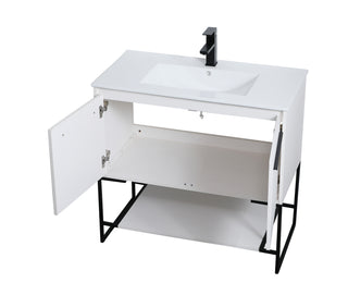 Gerard Single Bathroom Vanity in White