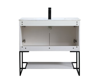 Gerard Single Bathroom Vanity in White