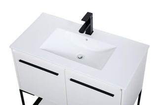 Gerard Single Bathroom Vanity in White