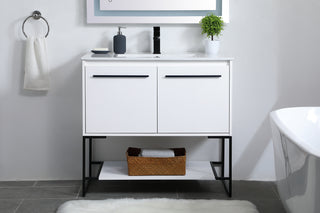 Gerard Single Bathroom Vanity in White