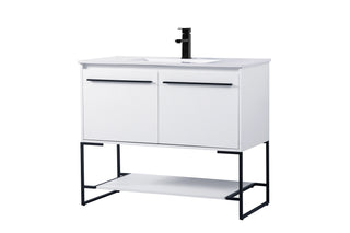 Gerard Single Bathroom Vanity in White