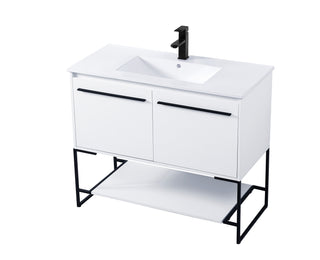Gerard Single Bathroom Vanity in White