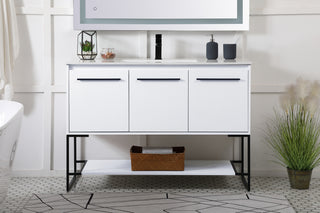 Gerard Single Bathroom Vanity in White