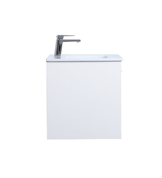 Kasper Single Bathroom Floating Vanity in White