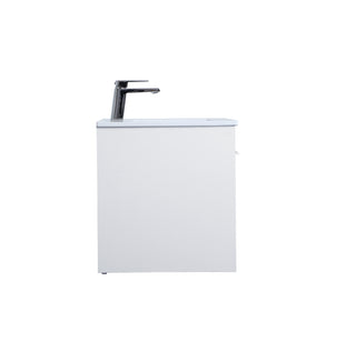 Rasina Single Bathroom Floating Vanity in White