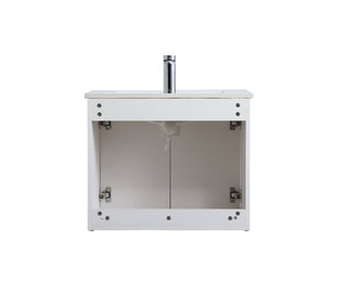 Rasina Single Bathroom Floating Vanity in White