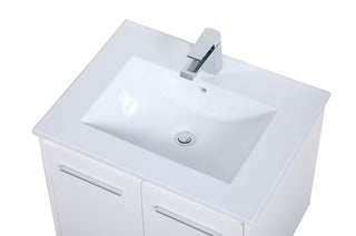 Rasina Single Bathroom Floating Vanity in White