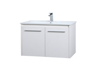 Rasina Single Bathroom Floating Vanity in White
