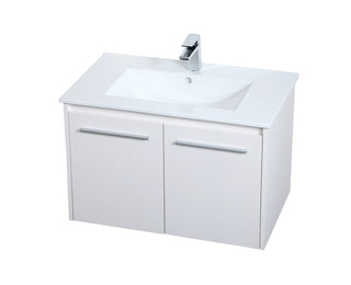 Rasina Single Bathroom Floating Vanity in White