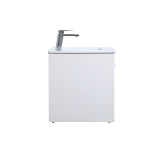 Rasina Single Bathroom Floating Vanity in White