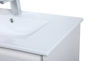 Rasina Single Bathroom Floating Vanity in White