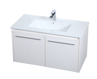 Rasina Single Bathroom Floating Vanity in White