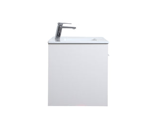 Rasina Single Bathroom Floating Vanity in White