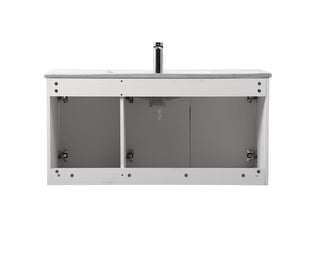 Rasina Single Bathroom Floating Vanity in White