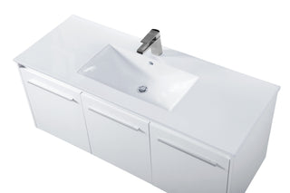 Rasina Single Bathroom Floating Vanity in White