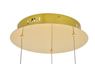 Polaris LED Pendant in Gold