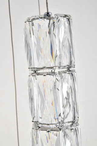 Polaris LED Pendant in Chrome