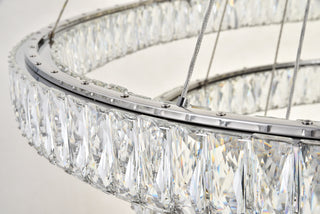 Monroe LED Chandelier in Chrome
