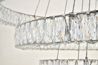 Monroe LED Chandelier in Chrome