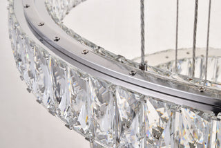 Monroe LED Chandelier in Chrome