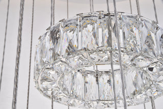 Monroe LED Chandelier in Chrome