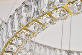 Monroe LED Chandelier in Gold