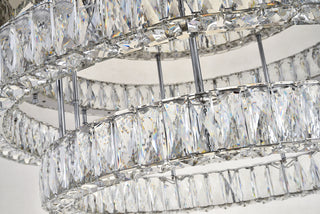 Monroe LED Flush Mount in Chrome