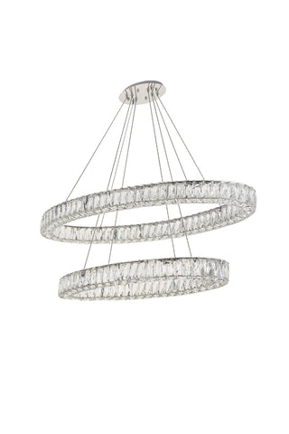 Monroe LED Chandelier in Chrome