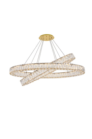 Monroe LED Chandelier in Gold