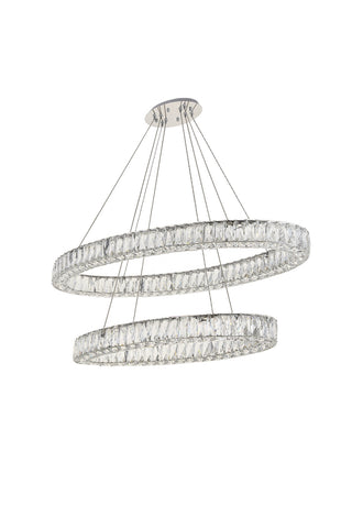 Monroe LED Chandelier in Chrome