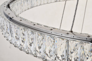 Monroe LED Chandelier in Chrome