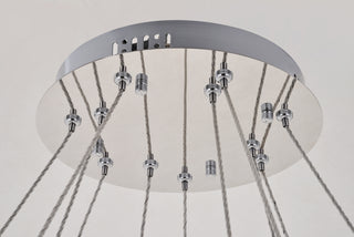 Monroe LED Chandelier in Chrome
