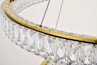 Monroe LED Chandelier in Gold