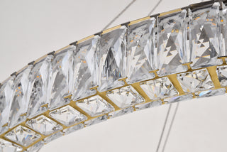 Monroe LED Chandelier in Gold