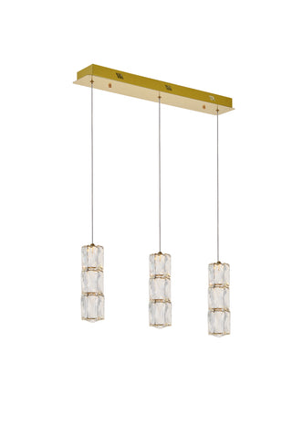 Polaris LED Pendant in Gold