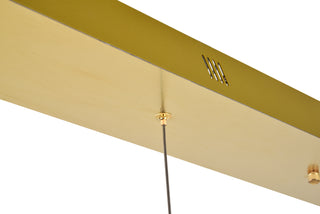 Polaris LED Pendant in Gold