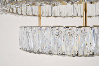 Monroe LED Flush Mount in Gold