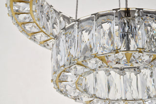Monroe LED Pendant in Gold