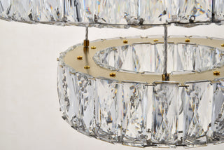Monroe LED Pendant in Gold