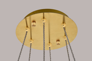Monroe LED Pendant in Gold
