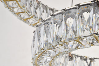 Monroe LED Pendant in Gold