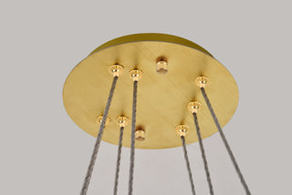 Monroe LED Pendant in Gold
