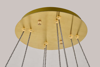 Monroe LED Pendant in Gold
