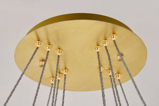 Monroe LED Pendant in Gold