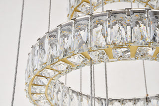 Monroe LED Pendant in Gold
