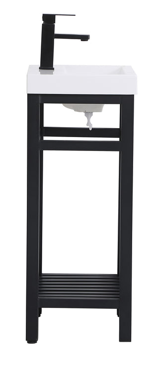 Raya Single Bathroom Vanity in black