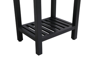 Raya Single Bathroom Vanity in black