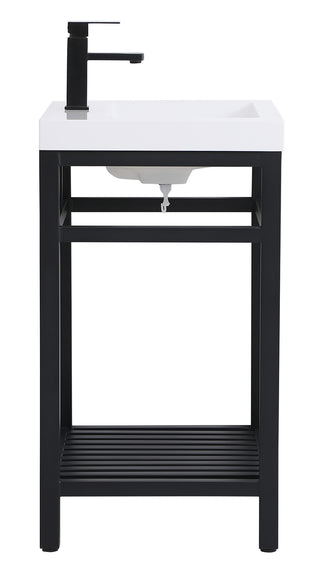 Raya Single Bathroom Vanity in black