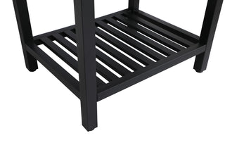 Raya Single Bathroom Vanity in black