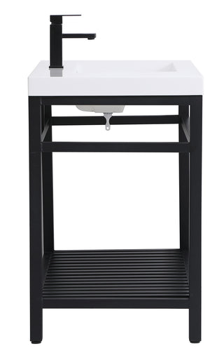 Raya Single Bathroom Vanity in black